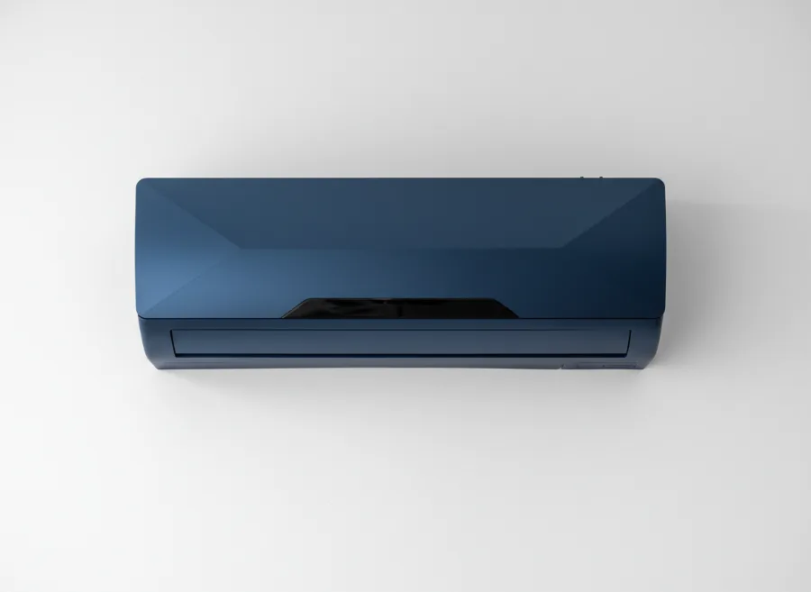 Klimagerät an einer Wand (mit KI erstellt)